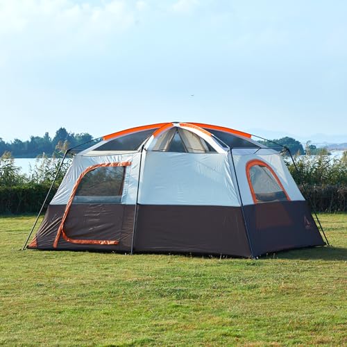 KTT Extra Large Tent three doors with mesh for ventilation and easy access