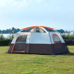 KTT Extra Large Tent three doors with mesh for ventilation and easy access
