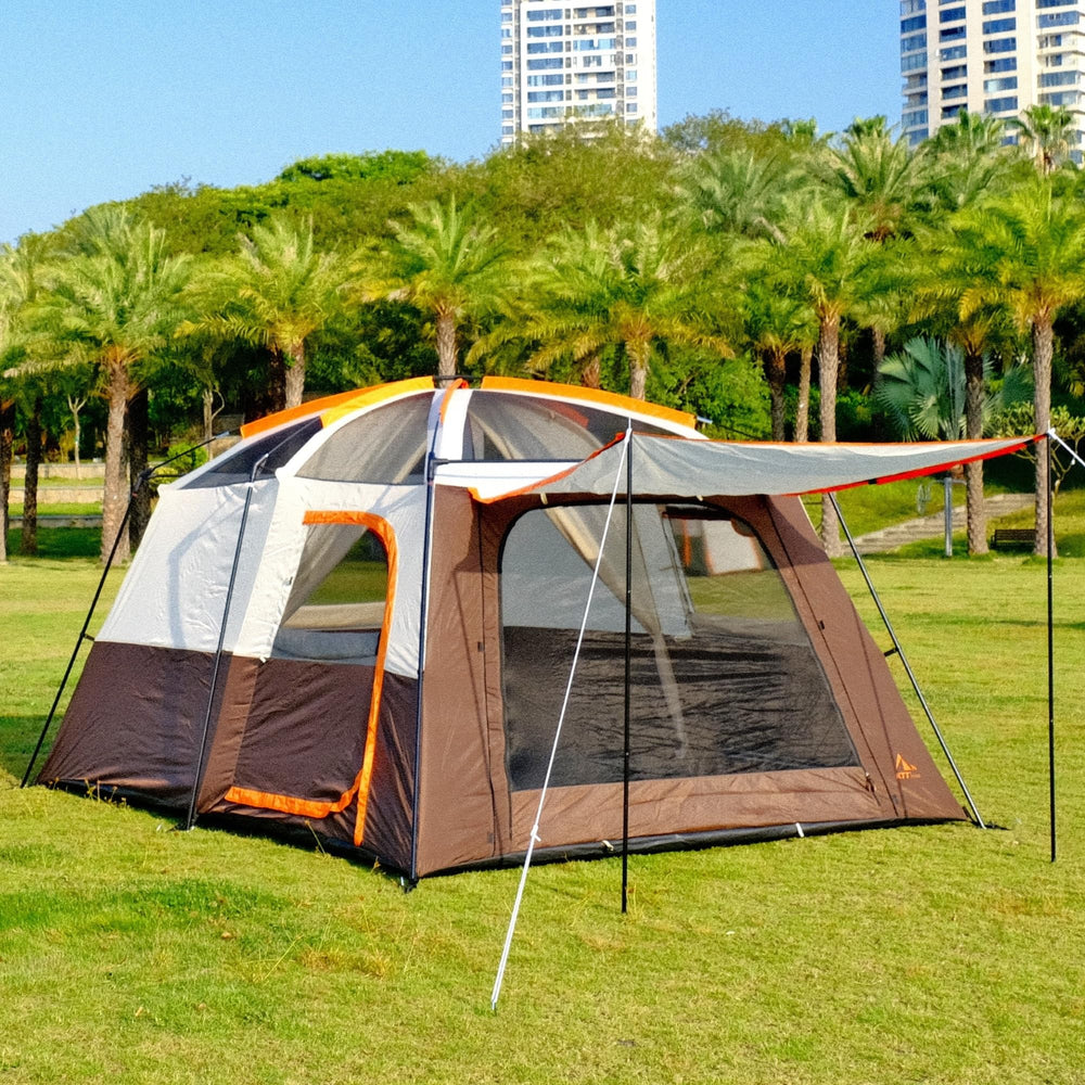 KTT Extra Large Tent packed storage demonstrates compact carry size