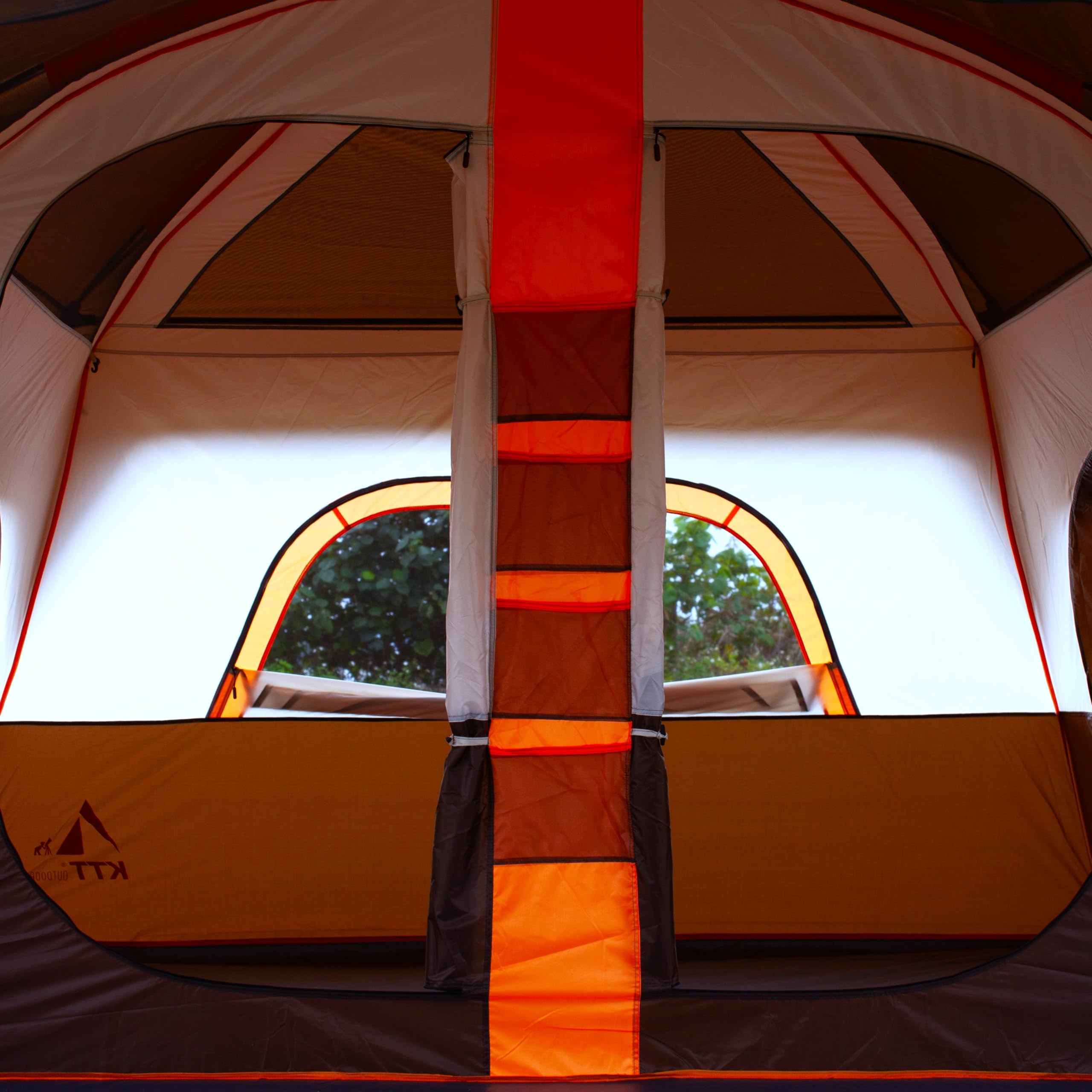 KTT fibreglass frame supports baywindows while remaining light.