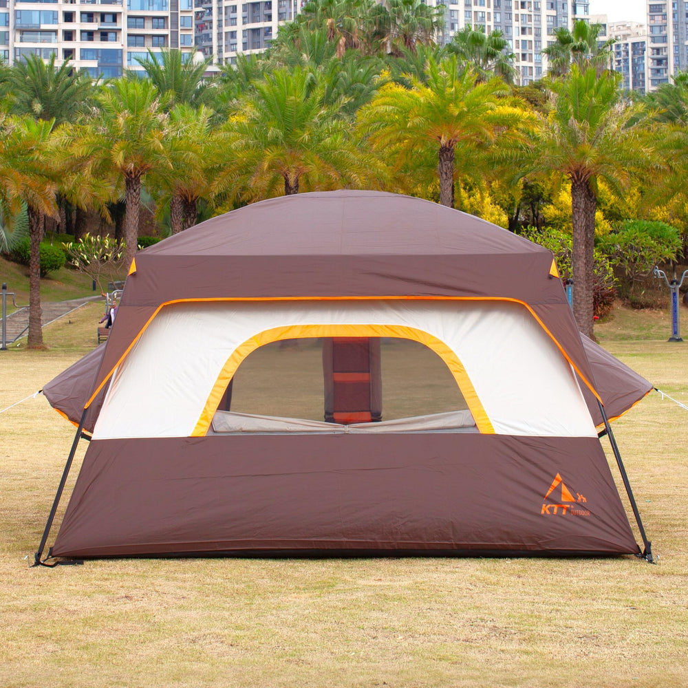 KTT PE floor provides a stable base on varied ground.