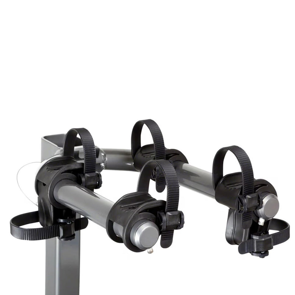 KUAT Beta accommodates two bikes up to 40 lb each for versatile trips.