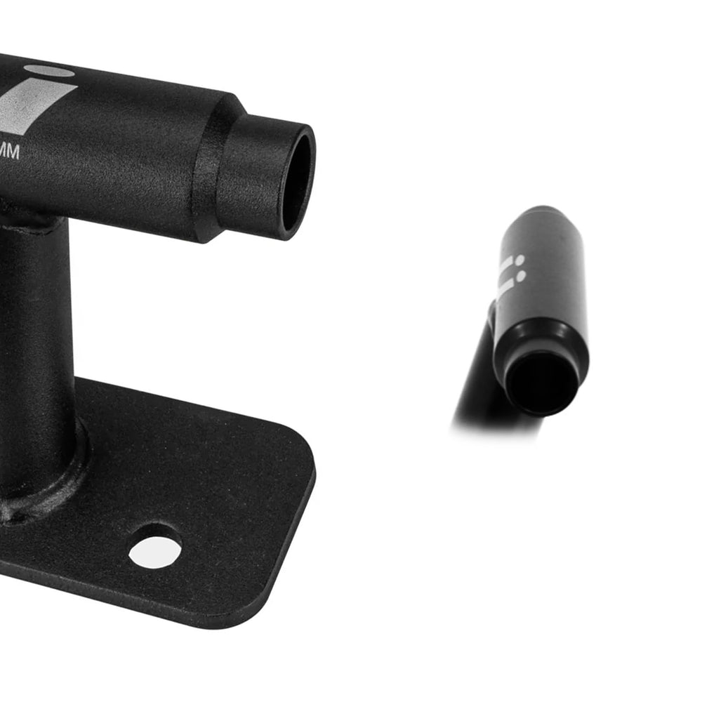KUAT Dirtbag compact design saves space in garages and sheds for storage.