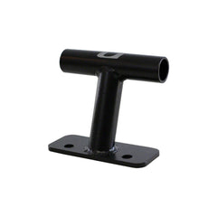Dirtbag thru-axle setup showing quick front-wheel removal and secure hold