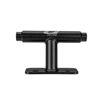 Kuat Dirtbag rack bolted to a surface demonstrates secure base for transport.