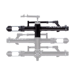 Kuat NV Add-On 2.0 side view showing expansion to a 3-bike rack for versatility