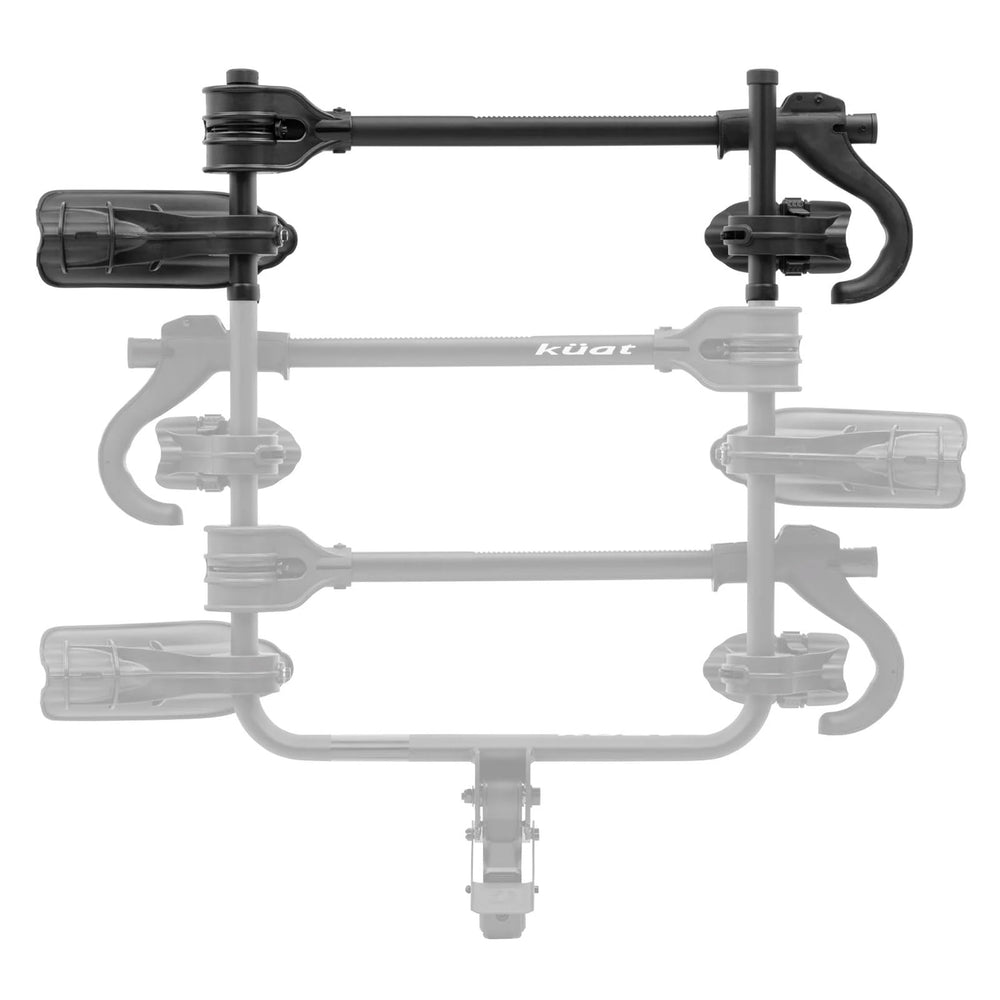 Kuat Transfer V2 1-Bike Add-On loading ease shows quick setup and easy bike loading.
