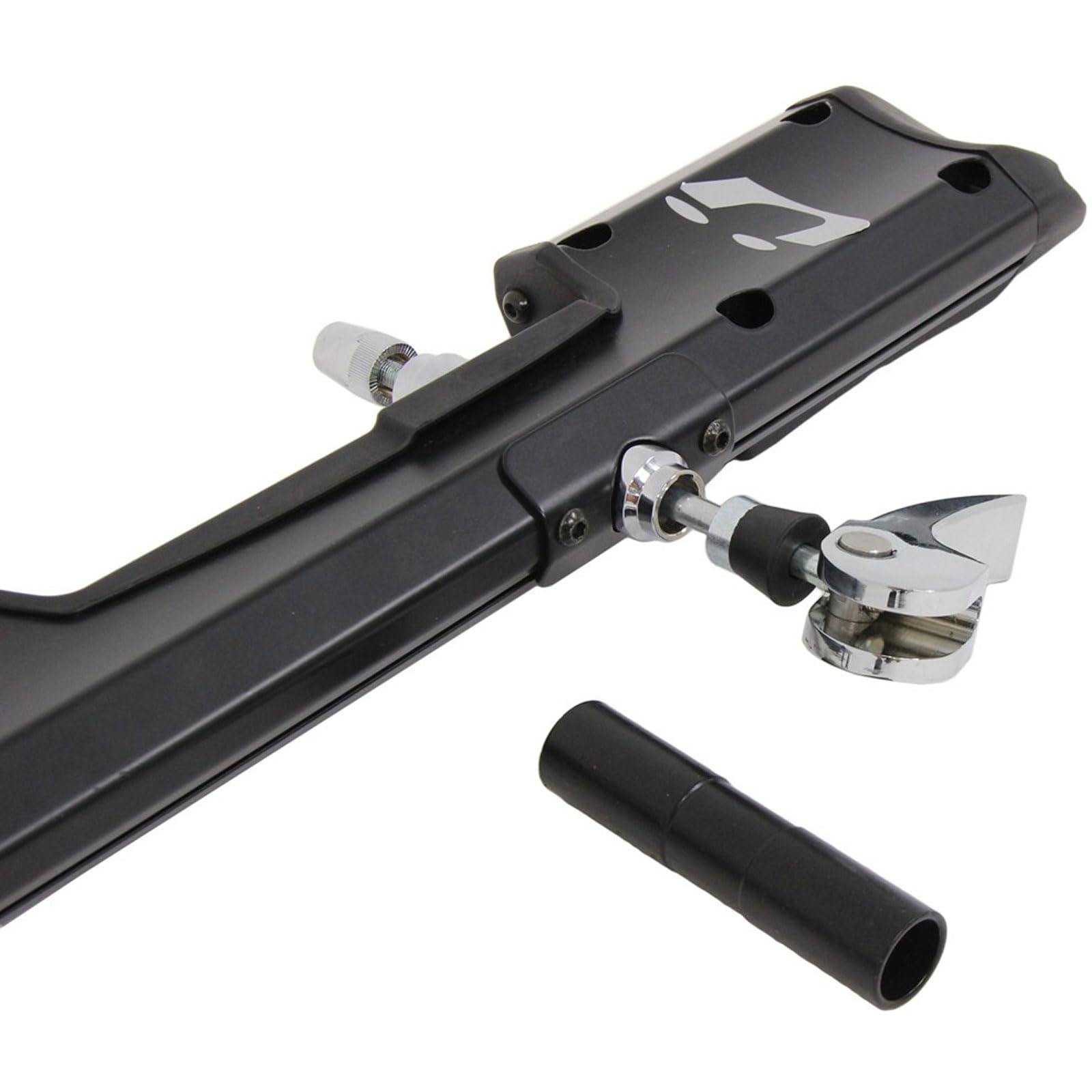 Kuat Trio aerodynamic low-profile design reduces wind resistance during travel.