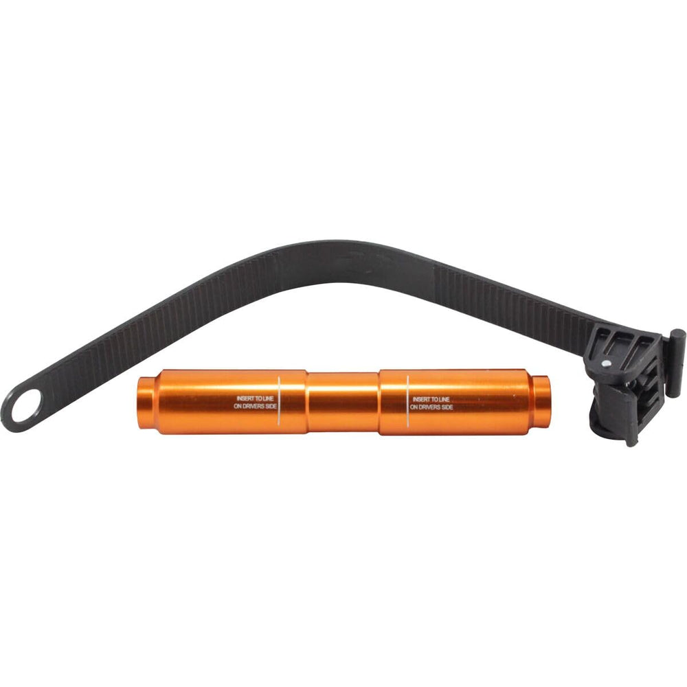 Kuat Trio Fork Adapter supports safe roof loading during road trips and shuttle rides.