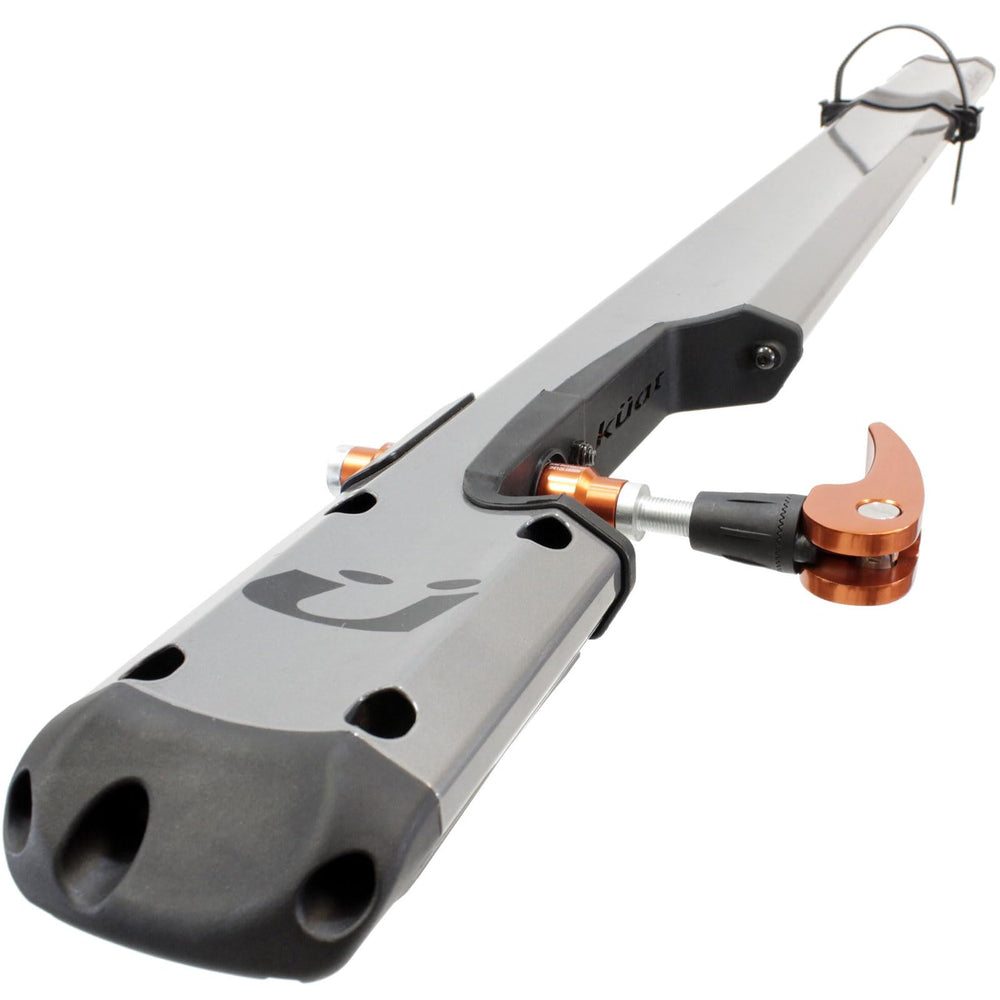 KUAT Trio adapters included for versatile fork compatibility and quick setup.