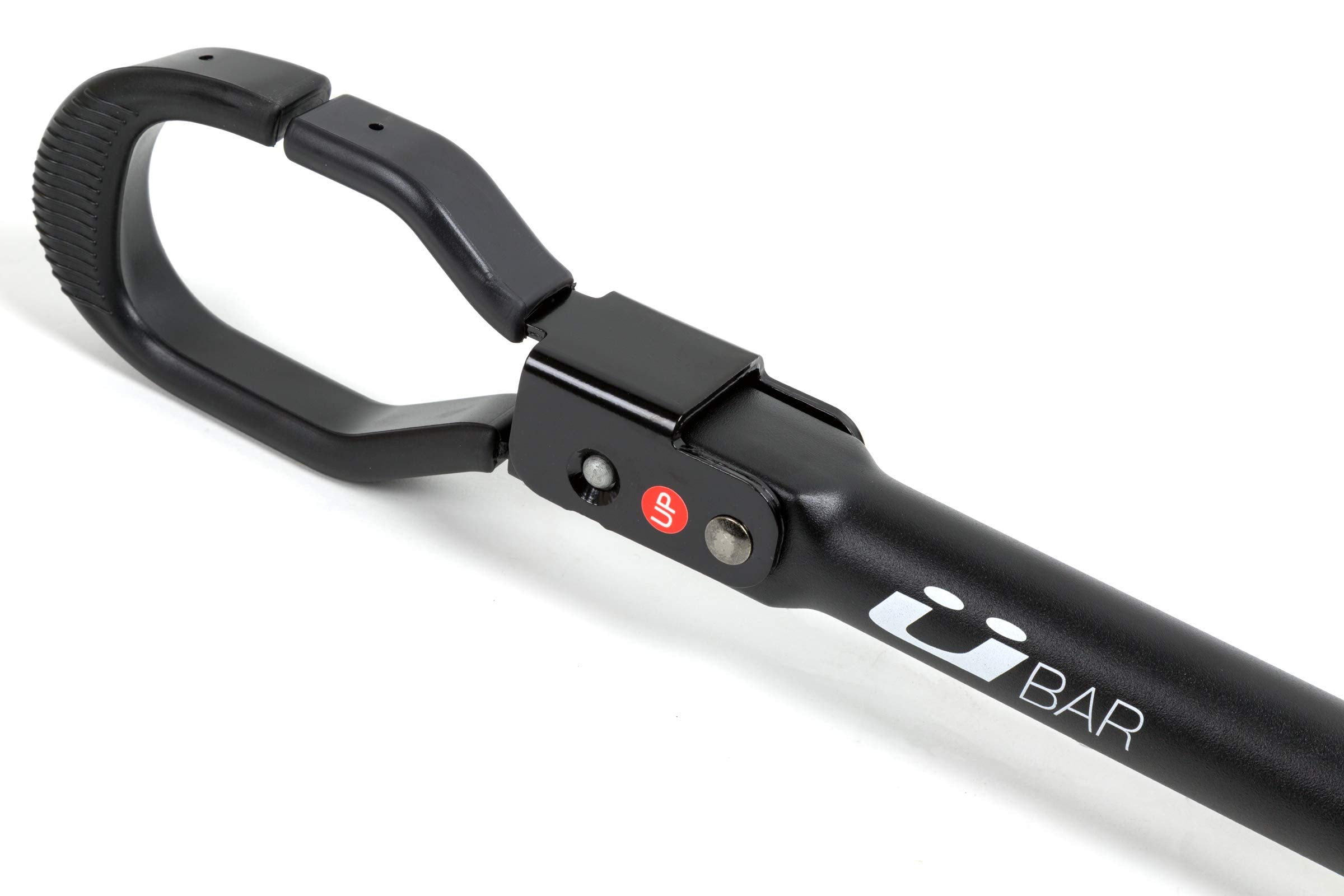 Kuat UBar cross-bar top-tube adapter, side view showing compatibility