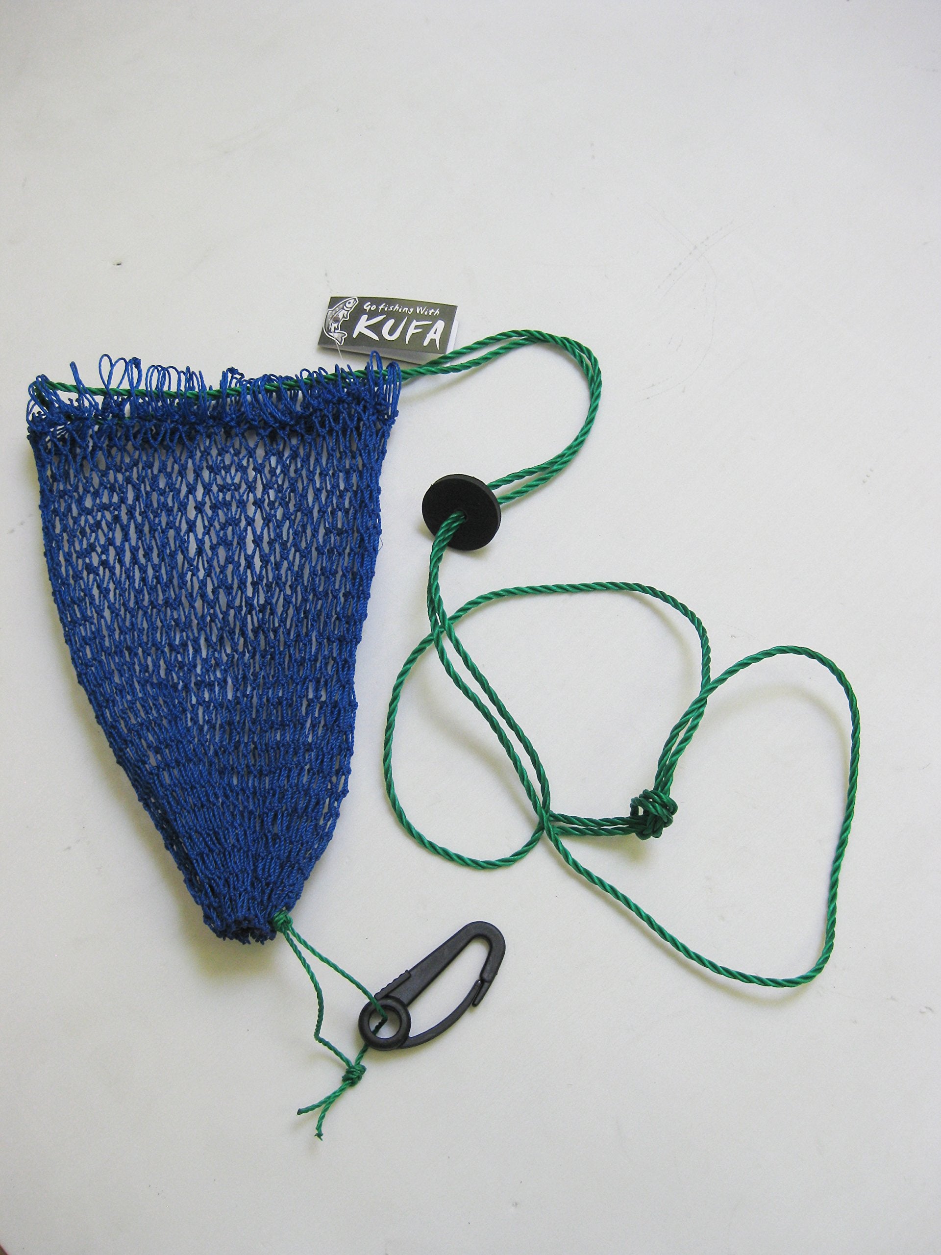 KUFA bait bag shows hook placement option to deter bait escape