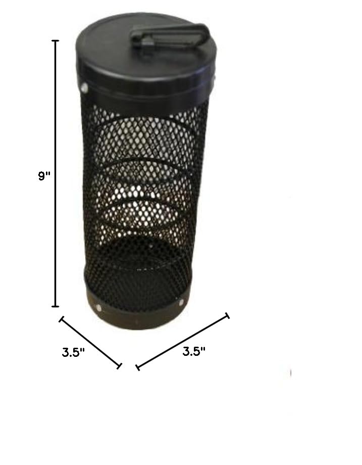 KUFA HB-9 bait barrel end with attachment snap for quick trap setup