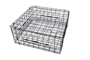 KUFA crab trap 28x28x12 overview for durable coastal crabbing.