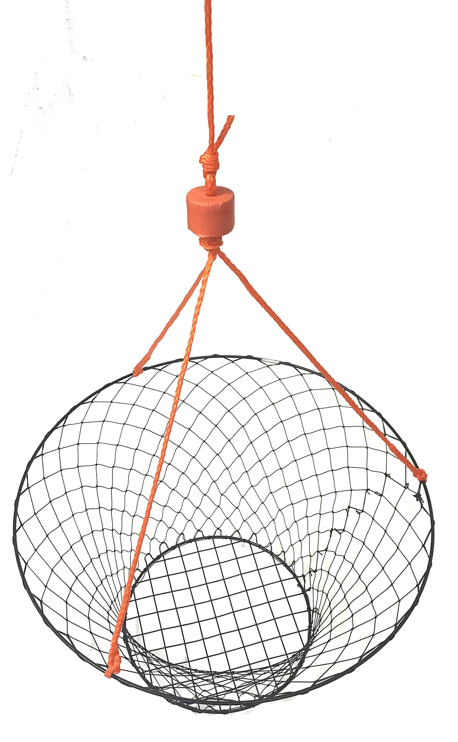 KUFA crab trap with 50 ft rope for flexible deployment during long soak.