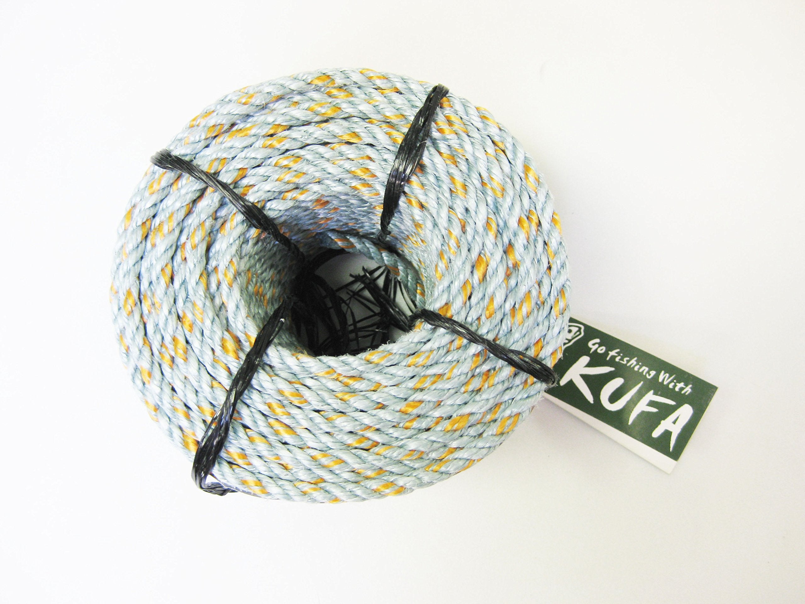 KUFA crab trap rope and float set ready for deployment and retrieval.