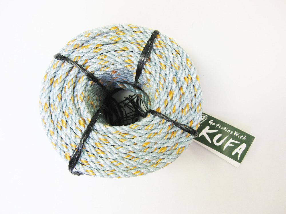 KUFA crab trap rope and float set ready for deployment and retrieval.