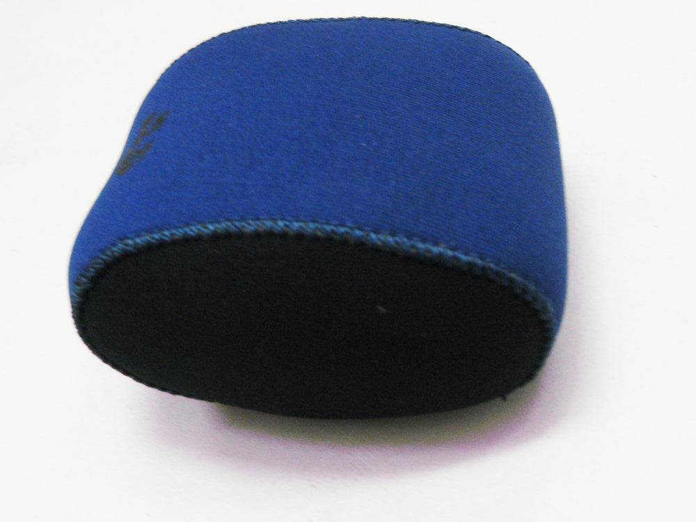 KUFA BC15 reel cover on rod demonstrates quick protection while fishing