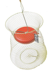 KUFA floatable basket 13x18 in use, for easy water recovery and hands-free transport.