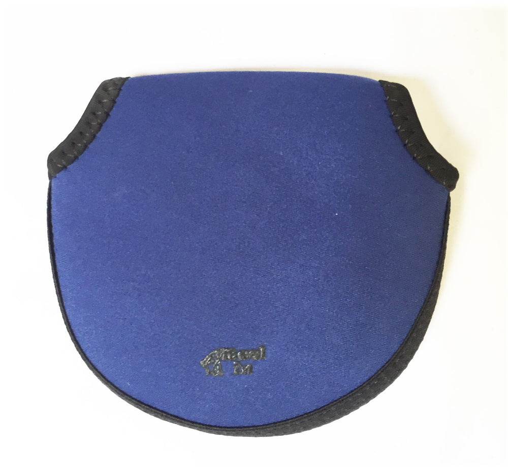 KUFA fly reel cover 5/6 blue purple back view keeps reels secure