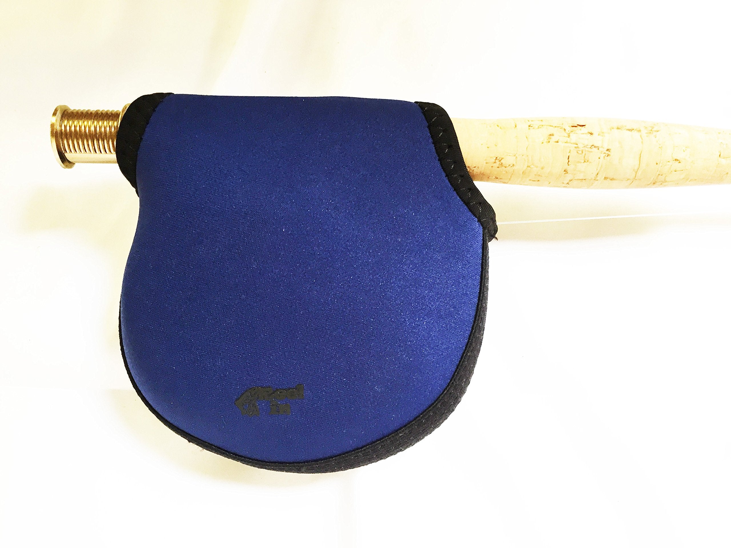 KUFA fly reel cover 5/6 blue purple interior spool pocket