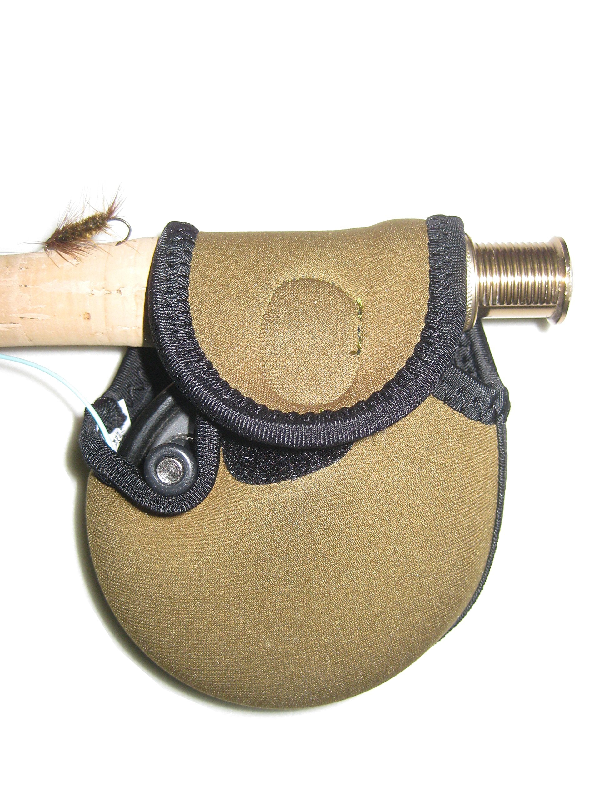 KUFA fly reel cover 5/6 blue purple spool pouch included