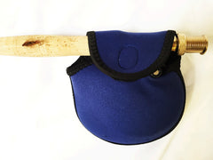 KUFA fly reel cover 5/6 blue purple zip closure for quick access