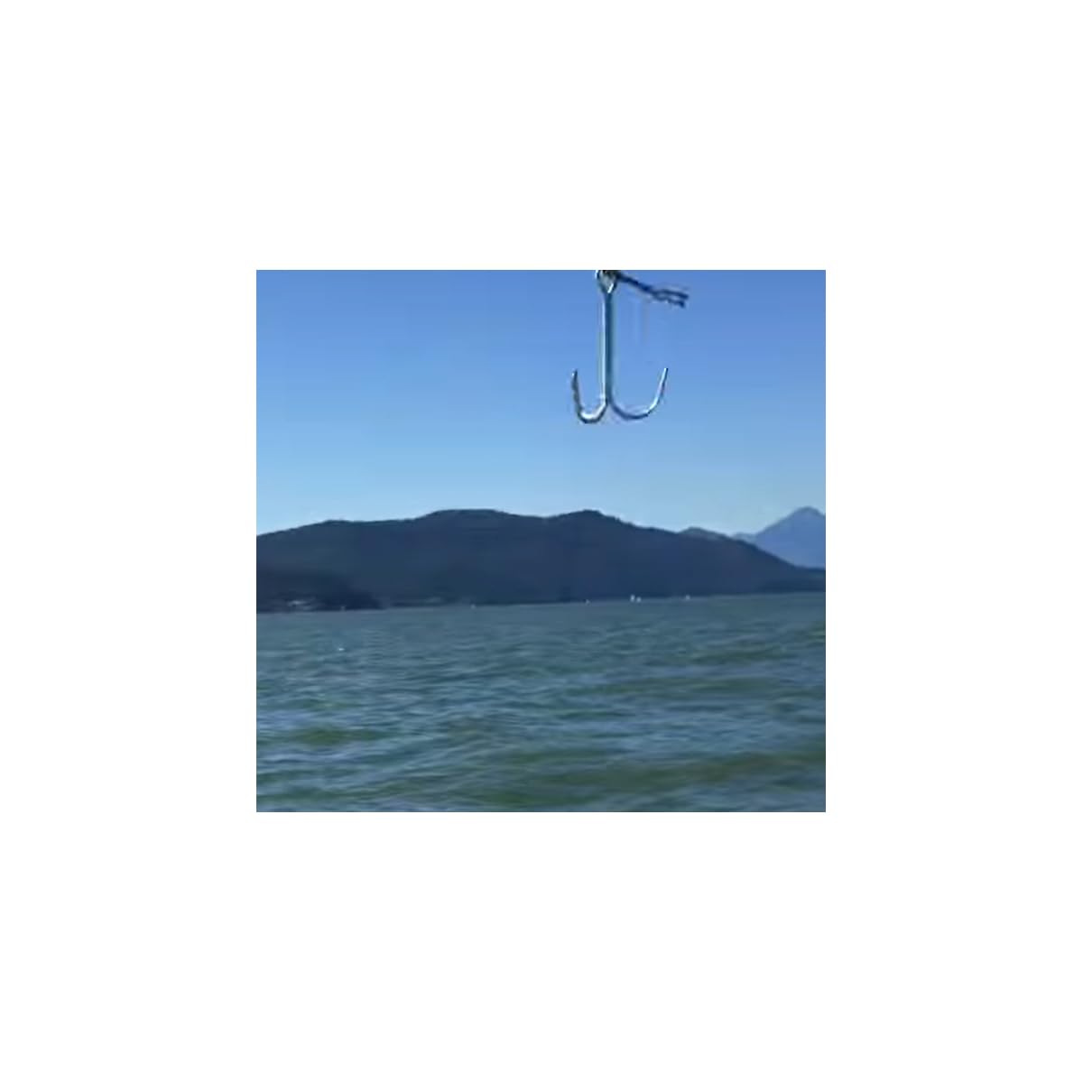 KUFA grapple hook in galvanized steel for water pot grappling tasks.