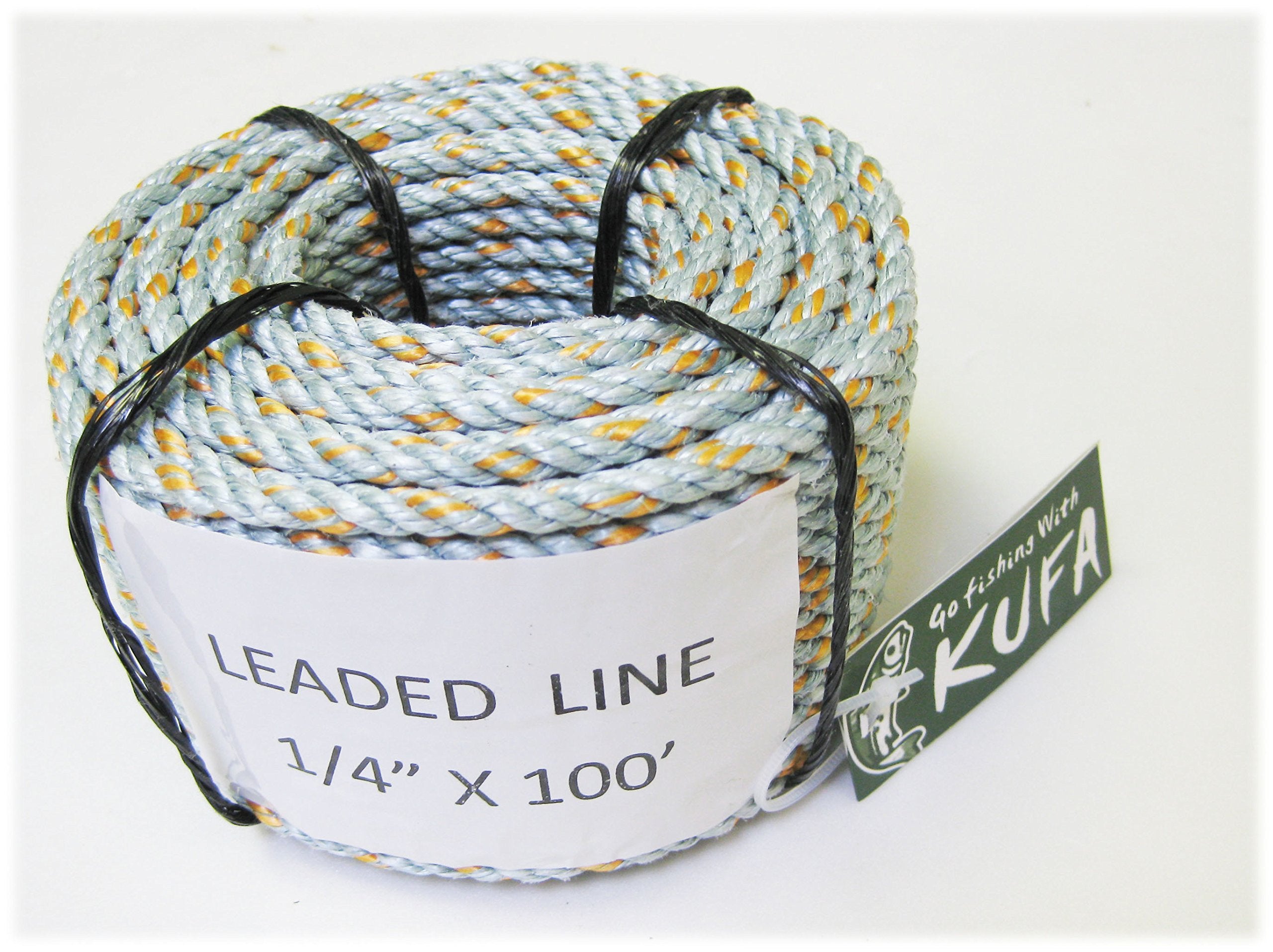 KUFA lead-core rope for crab traps, offering durability and sea-ready performance.
