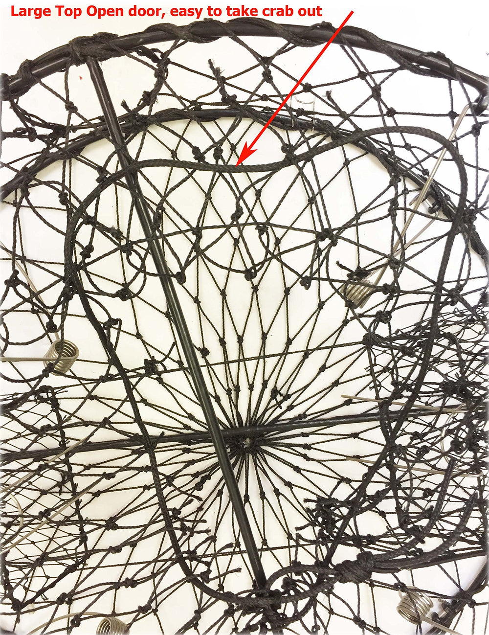 KUFA crab trap stainless steel springs ensure durable performance.