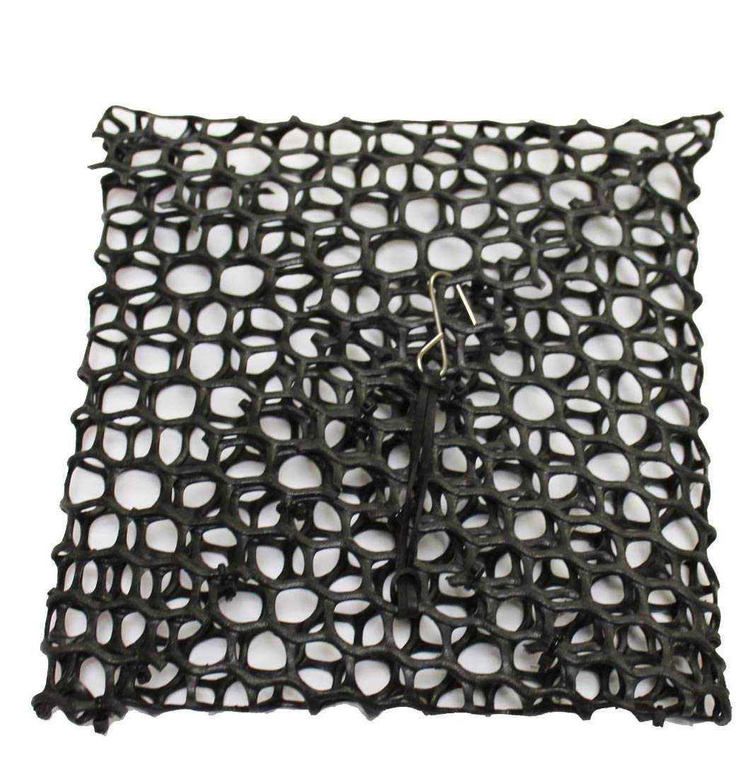 KUFA Sports Plastic Mesh Crab Bait Bag in use with open strap for easy baiting.