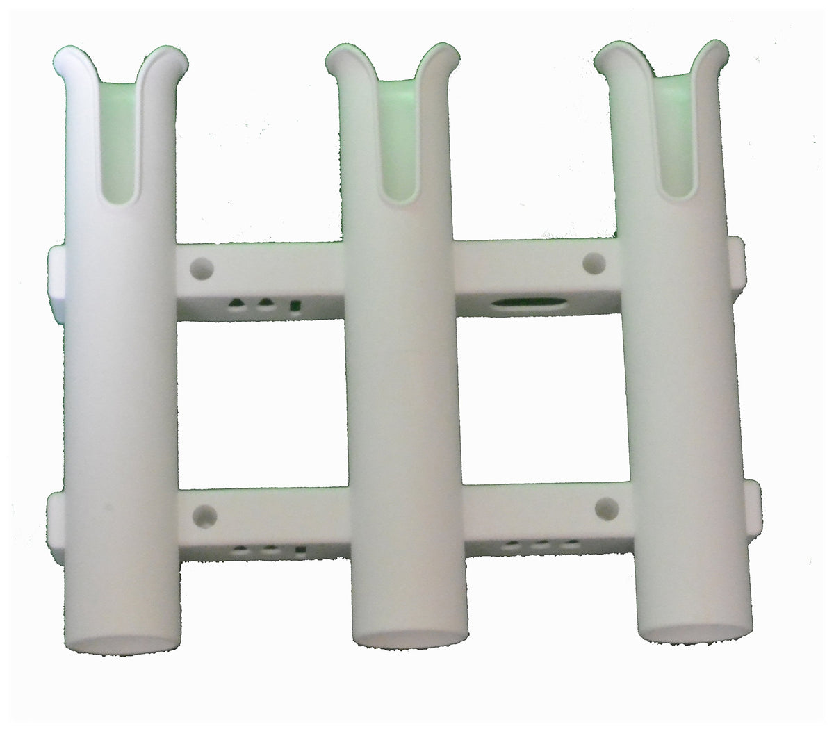 KUFA RH90 3-pole tube rack keeps three rods organized for quick access on board.