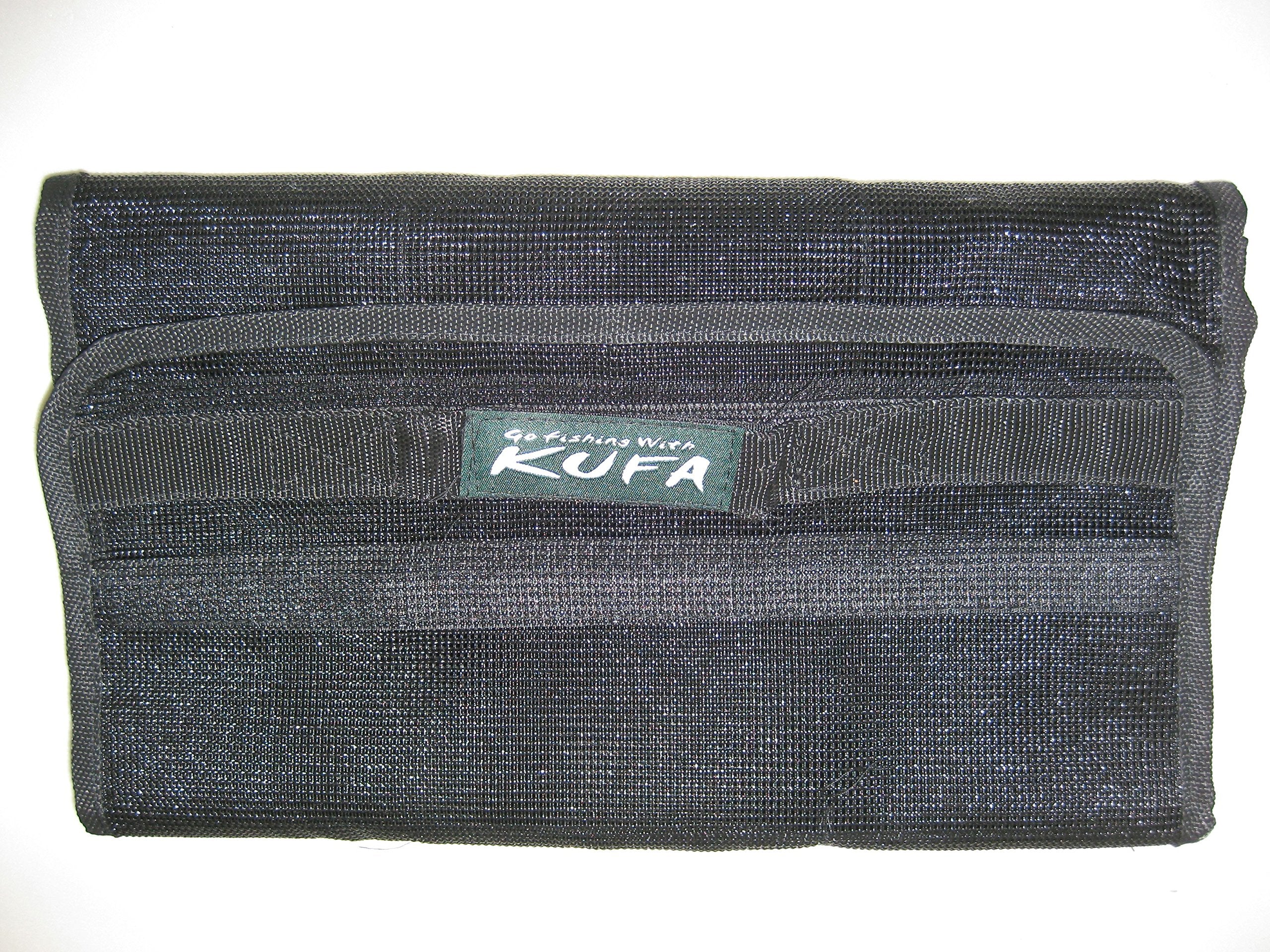 KUFA Kokanee Flasher Organizer front view with vented bag for dry storage on a boat