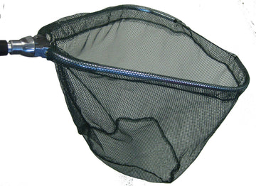 Foldable aluminum telescope landing net
