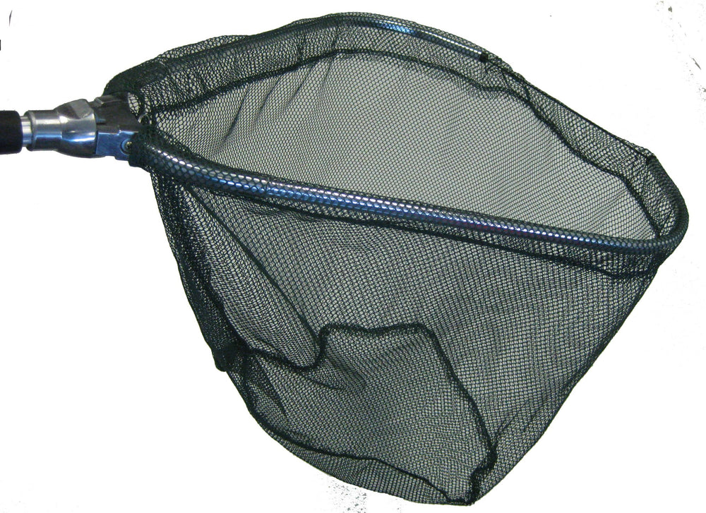 Foldable aluminum telescope landing net