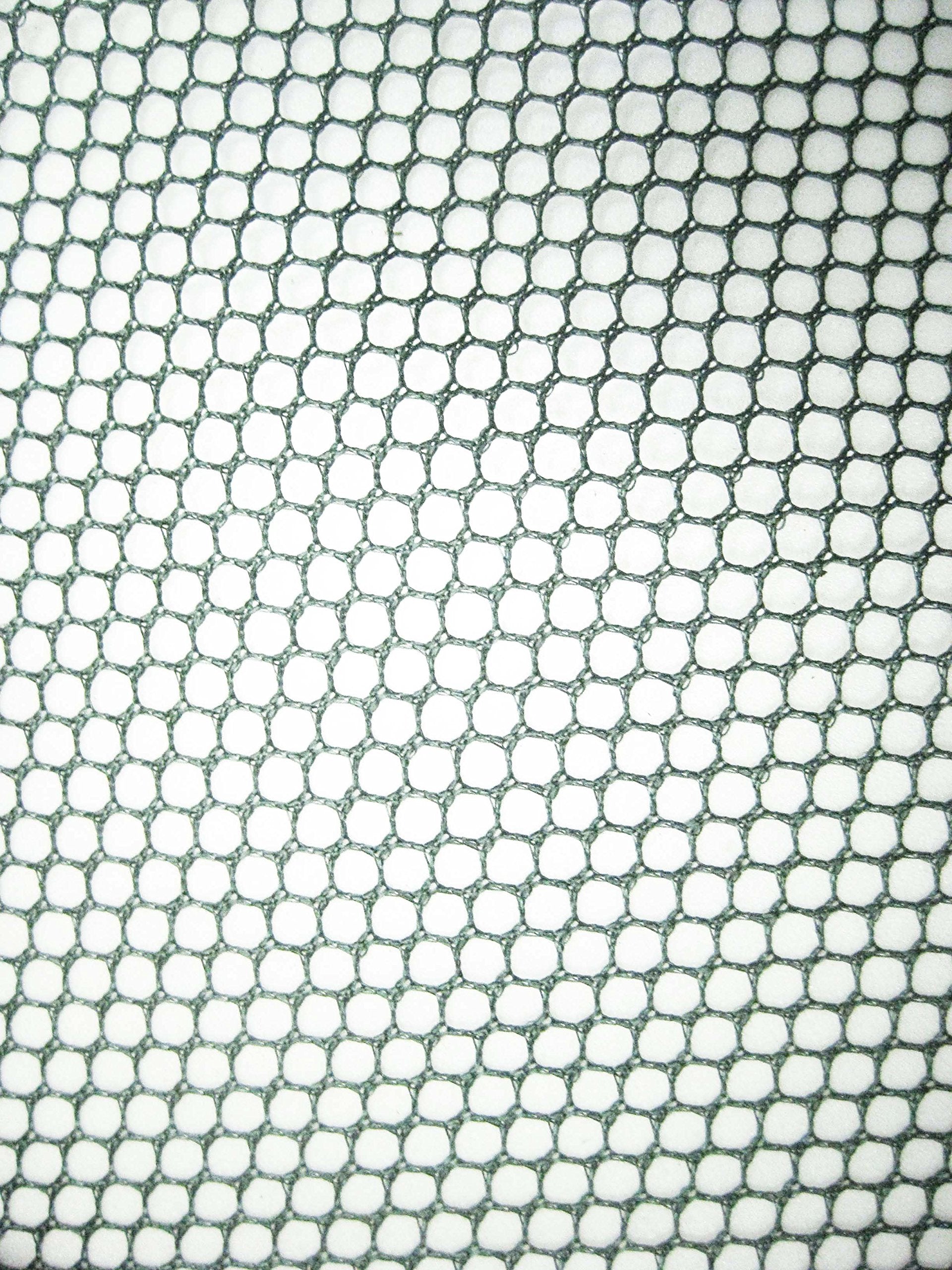 Knotless nylon mesh on KUFA telescope landing net