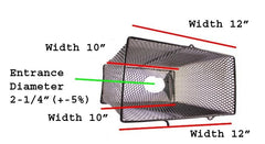 KUFA trap in use shows flat bottom for stable placement