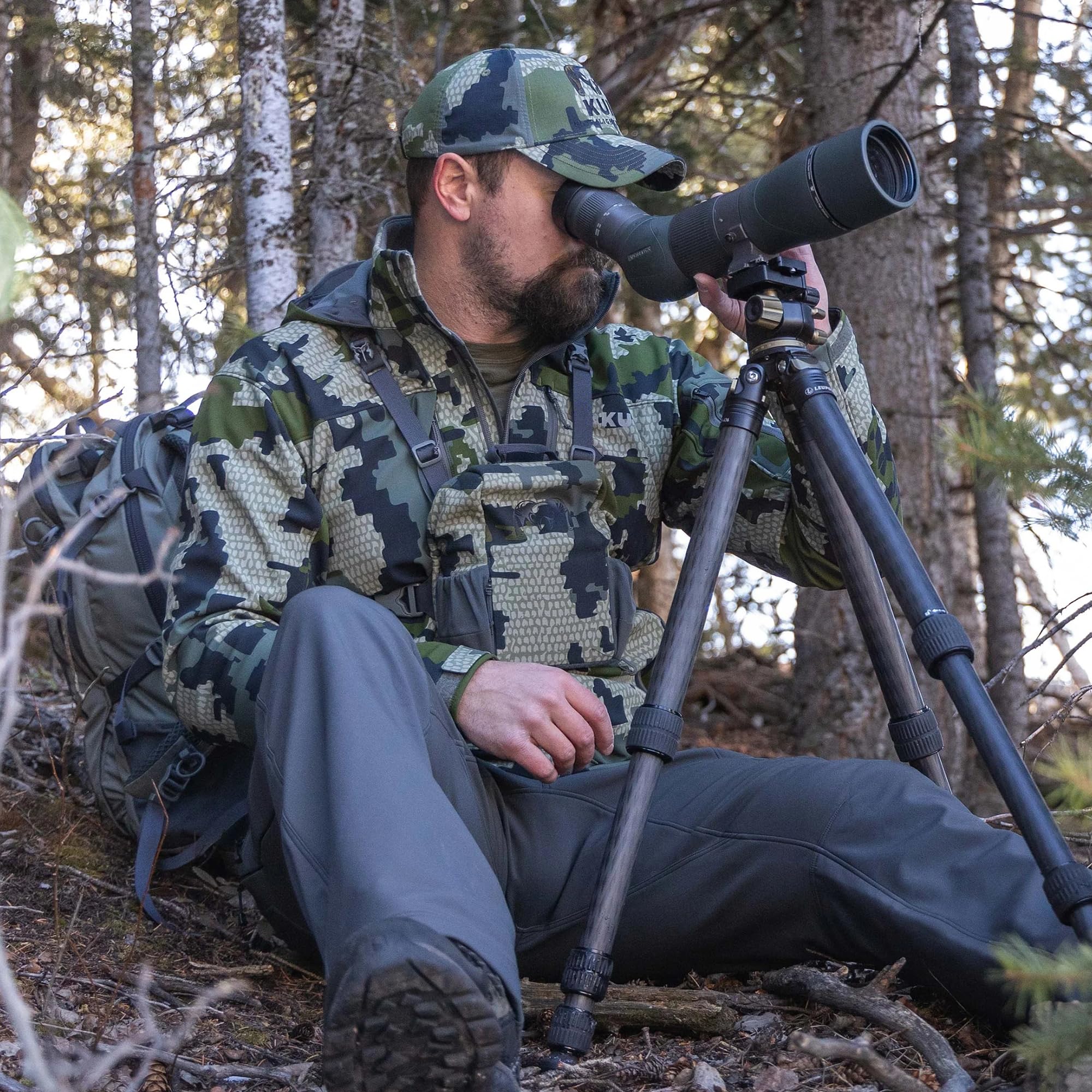 KUIU Guide Pro Pant durable, quiet fabric for stealthy late-season hunts.