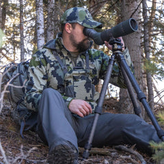 KUIU Guide Pro Pant durable, quiet fabric for stealthy late-season hunts.