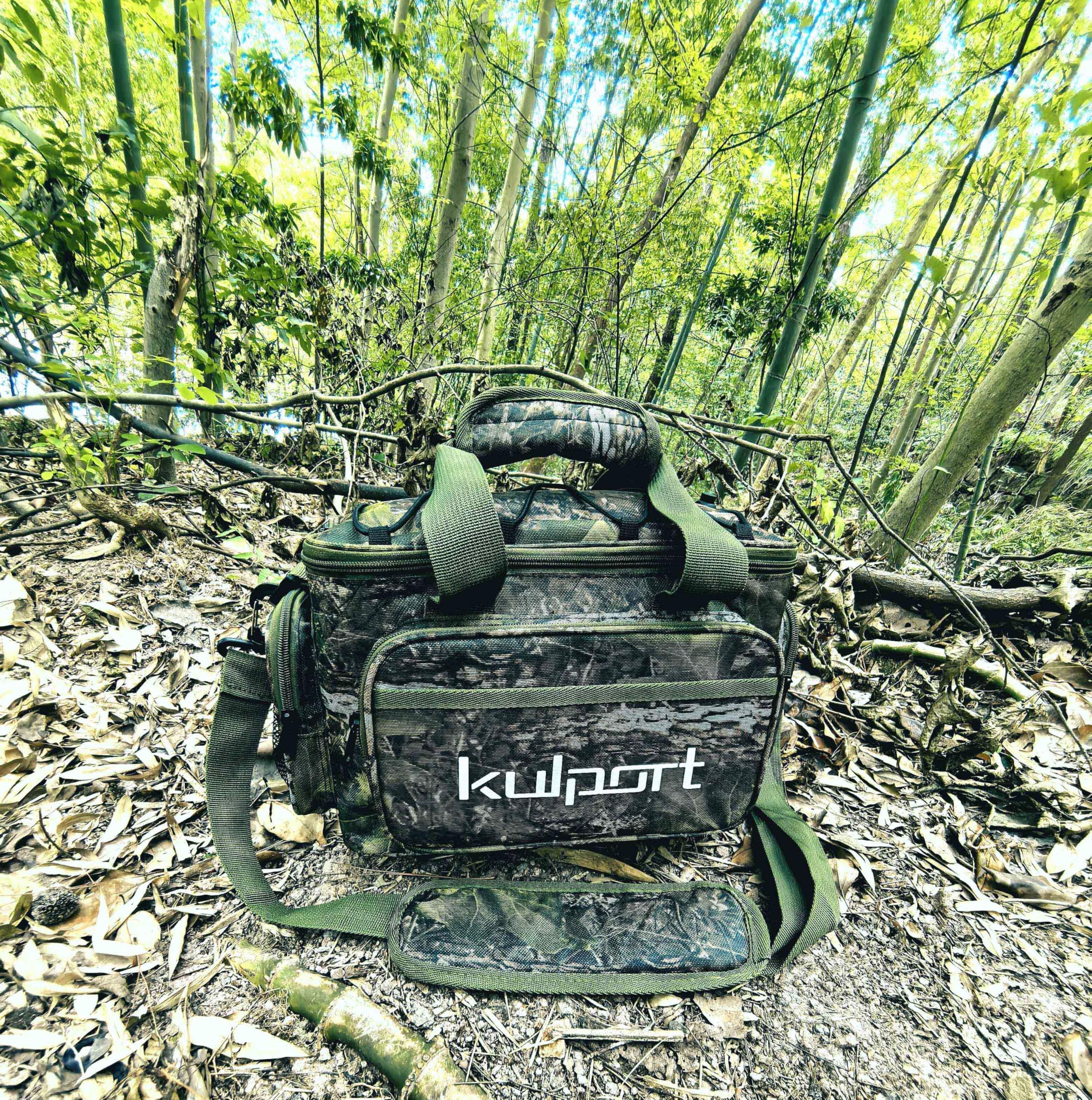 Kulport tackle bag durable clips for secure long-term use.