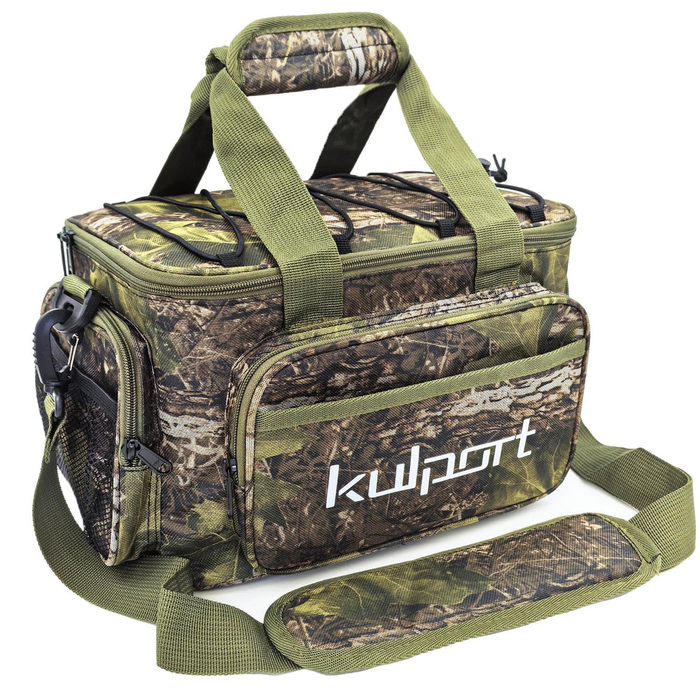 Front view of Kulport Tackle Bag for freshwater and saltwater fishing