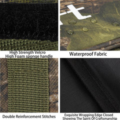 Close-up of tough 600D rip-stop fabric used in the Kulport bag