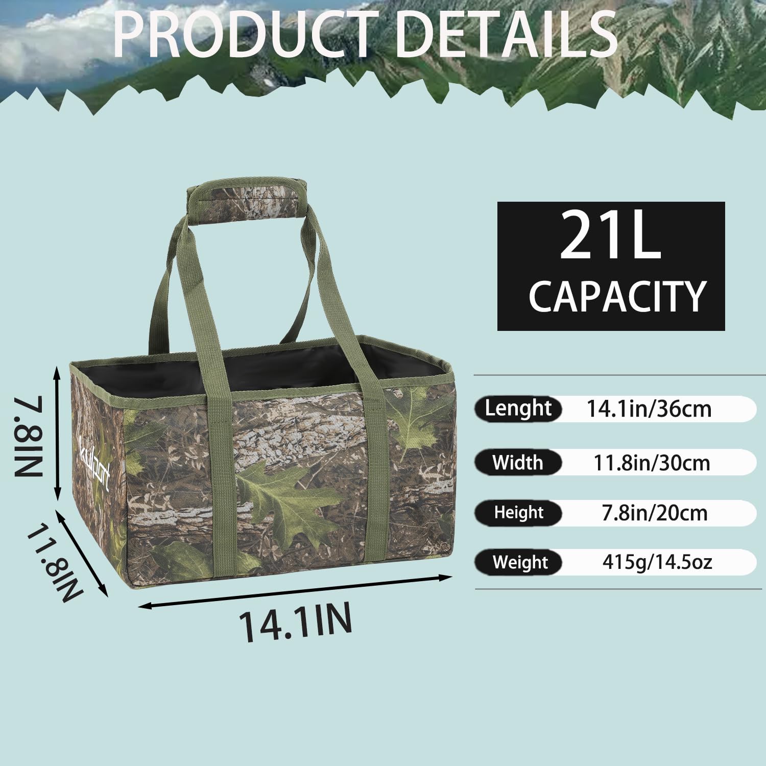 Non-slip padded shoulder strap attached to the bag