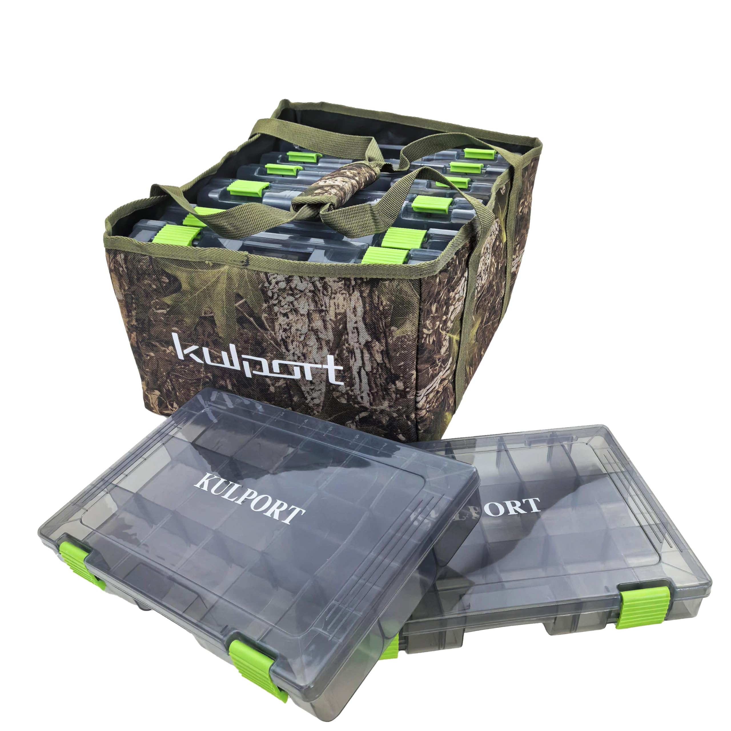 Reinforced handles and durable clips on the bag