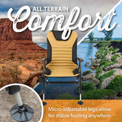 Kuma Off Grid Chair seven-position recline adapts to comfort