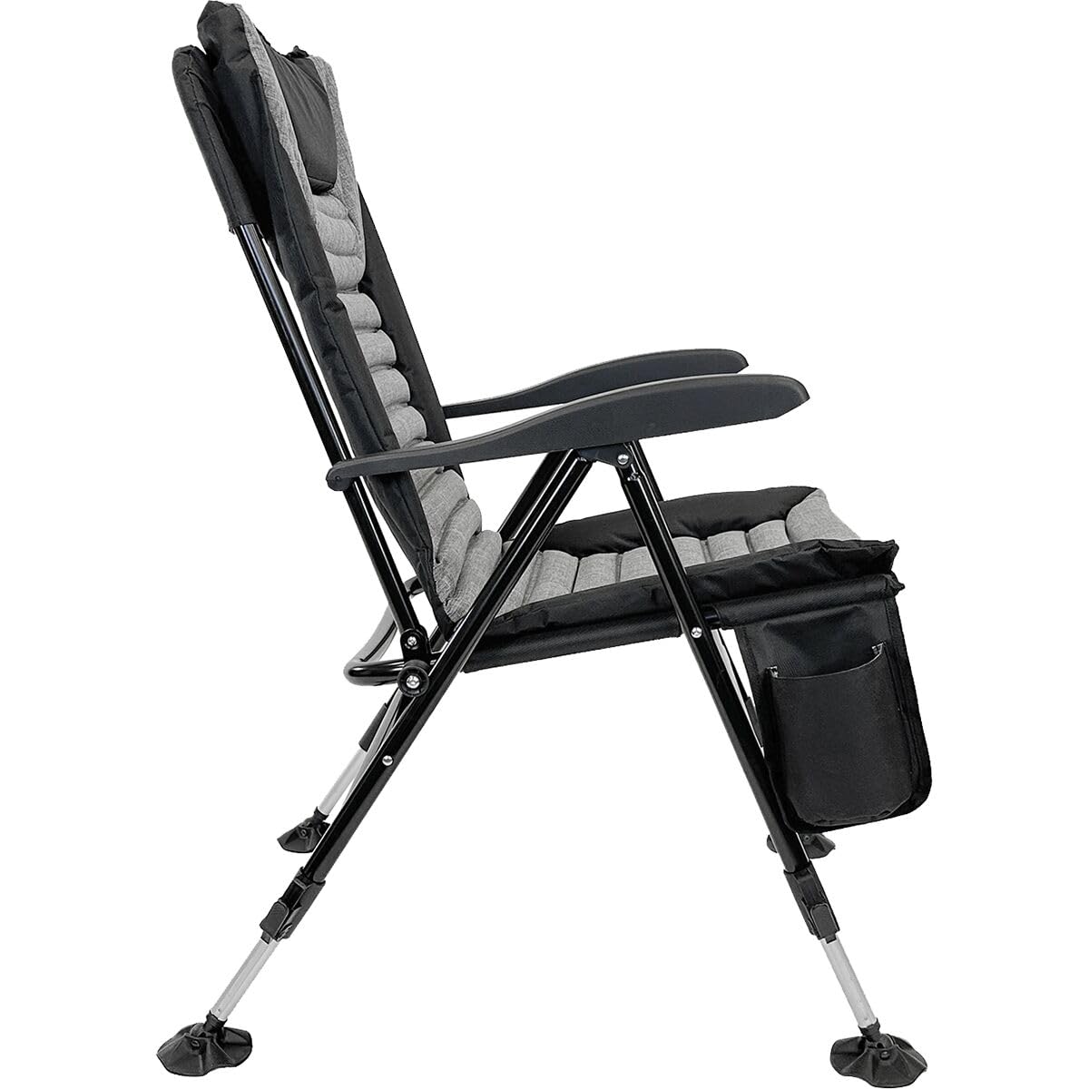 Kuma Off Grid Chair stable-legs on uneven ground for solid rest.