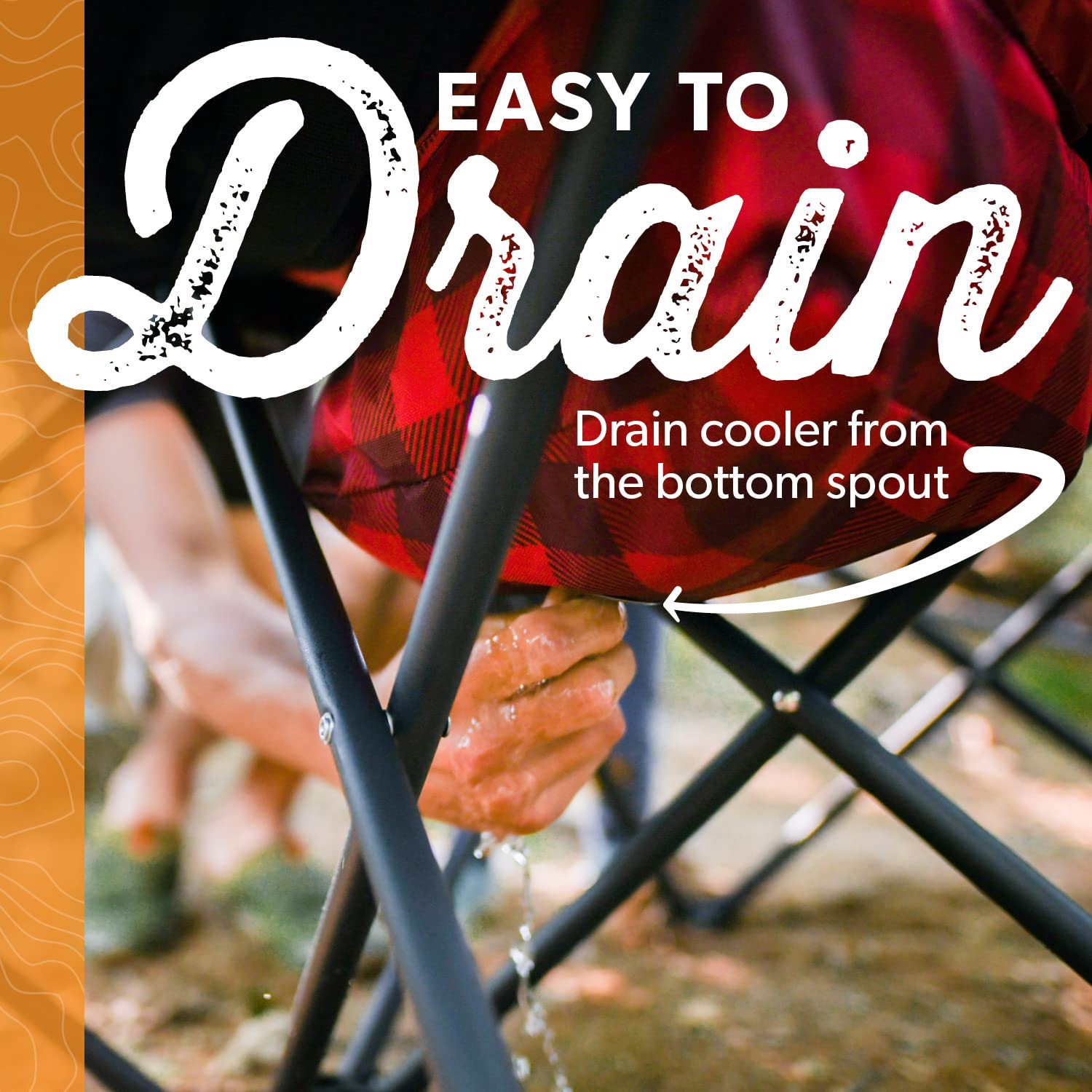 Kuma Outdoor Gear Kozy Bear Chair pockets offer quick storage for essentials.
