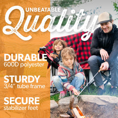 Bear Buddy weighs 22 pounds and folds compactly for travel.