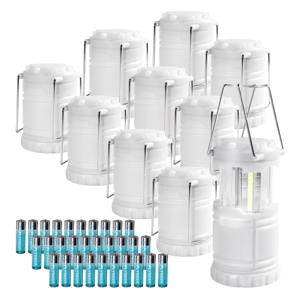 KunHe LED glow-in-the-dark camping lanterns ease nighttime navigation outdoors