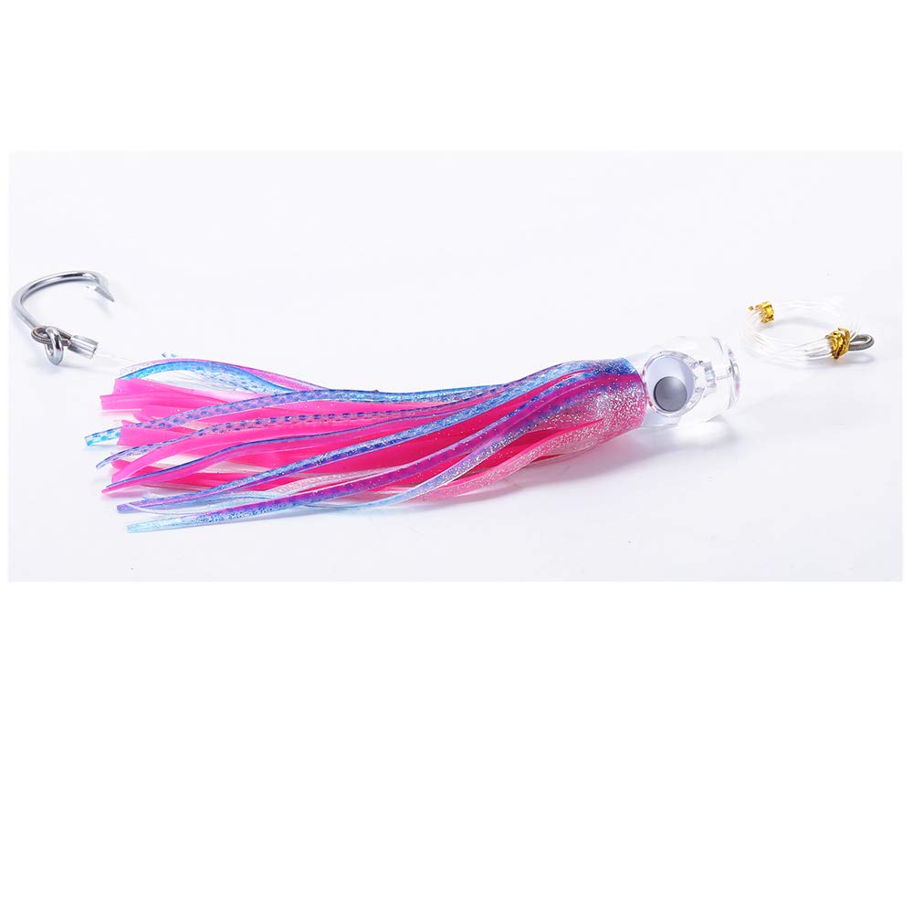 KUNSILANE gold-flash lure with reflective accents to attract gamefish